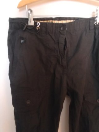Pantalones cargo negros