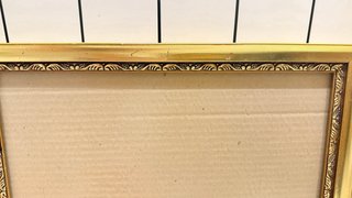 Marco dorado con cristal 41,2 x 53,2 cm