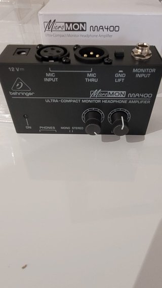 Behringer MicroMON MA400 Amplificador Auriculares