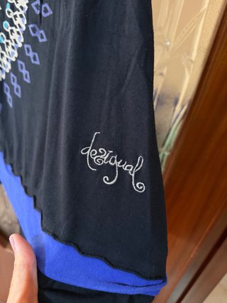 Abitino Desigual nero e blu