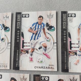 Lote 5 cromos Real Sociedad Pitch Kings