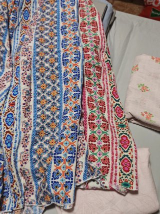 Falda larga verano estampada y pantalón cortos