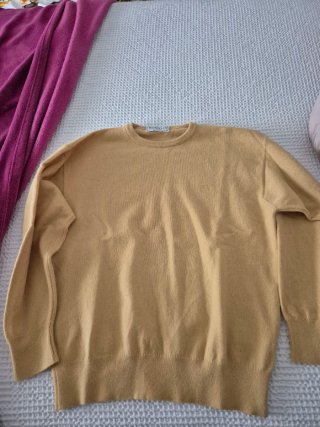 Jersey Burberrys Amarillo Talla S