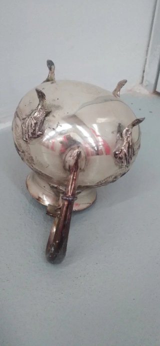 Tetera Árabe Baño En Plata (LEER)