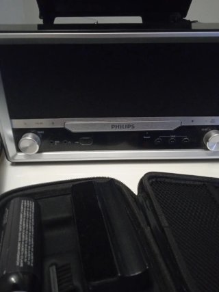 Tocadiscos Philips Vintage, regalo lote vinilos