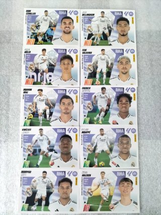 EQUIPO COMPLETO DEL REAL MADRID, TOTALMENTE NUEVO.