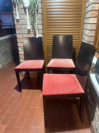 Juego de 4 sillas de salón