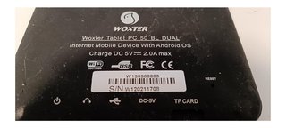 Tablet Woxter PC 50 BL Dual 7 + funda