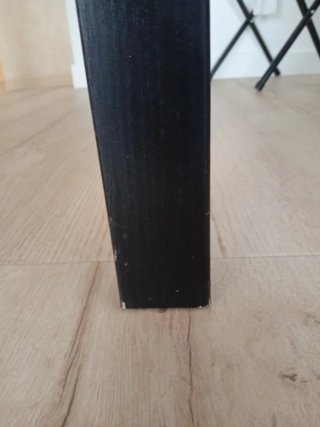 Mesa comedor extensible IKEA Bjursta negra