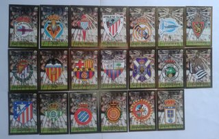 Cromos Liga Española Escudos 1ª División 1998/1999