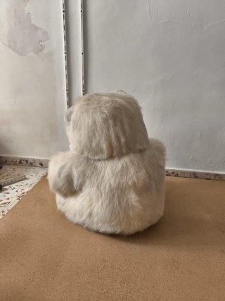 Oso de peluche blanco 50 cm