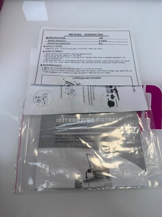 Compresor de pintura aerógrafo 240v/50hz pot 1/5hp 3L