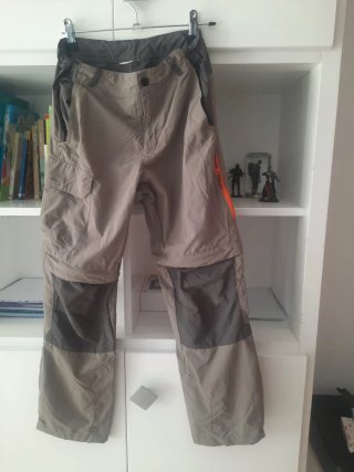 Pantalón Trekking Desmontable Caqui 90cm