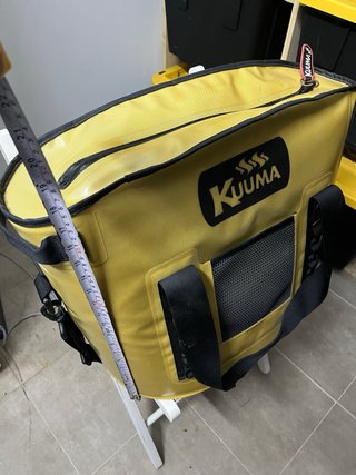 Bolsa Nevera Kuuma Amarilla Estilo Yeti muy buena