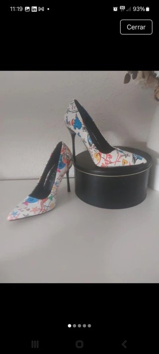 Zapatos de tacón talla 35