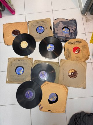 Lote de Discos de Vinilo Antiguos