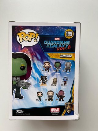 Funko Pop Gamora 199 Guardianes Galaxia Vol. 2