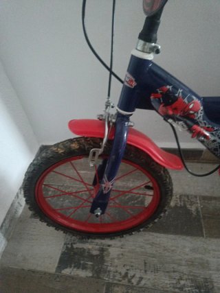 Bicicleta infantil Spiderman