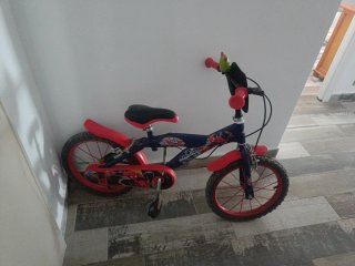 Bicicleta infantil Spiderman