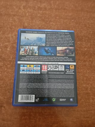Juego de play 4 grand theft auto 5