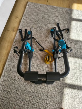 Portabicicletas de correas