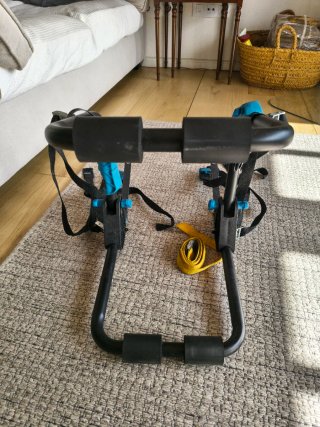 Portabicicletas de correas