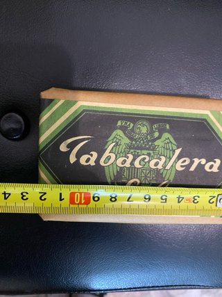 Antiguo paquete postguerra