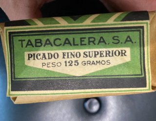 Antiguo paquete postguerra