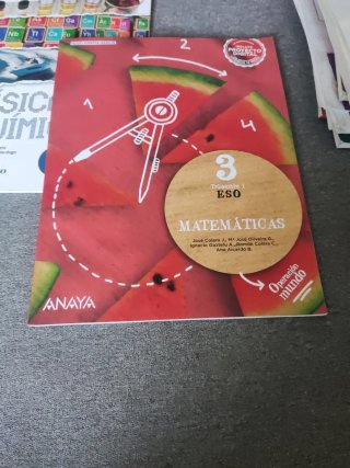 Libros de texto 3° de la ESO