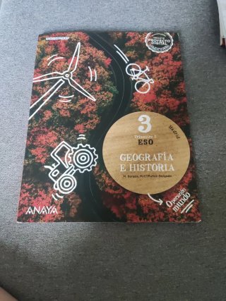 Libros de texto 3° de la ESO