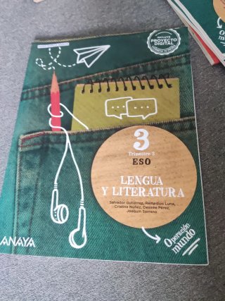 Libros de texto 3° de la ESO