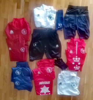 Ropa entrenamiento Mostoles URJC