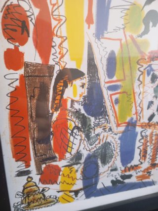 Picasso - Obra de arte firmada 7.4.56