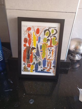 Picasso - Obra de arte firmada 7.4.56