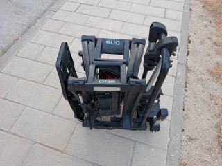 Portabicis bola 2 bicis plegable
