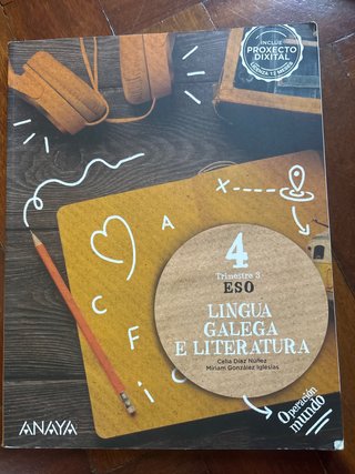 Lingua Galega e Literatura, 4 ESO, Operación mundo