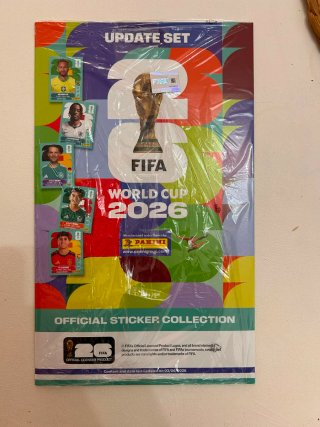 Colección cromos Mundial 2026 Panini sin pegar