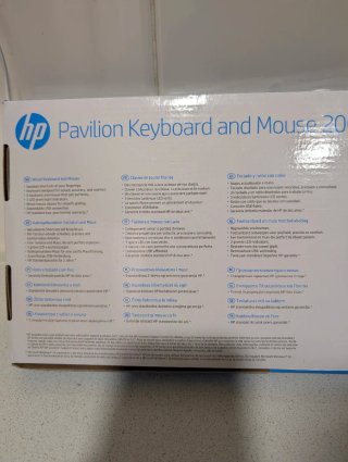 HP Pavilion Teclado y Ratón 200 NUEVO SIN ESTRENAR