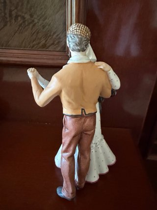 Figura Porcelana Pareja Bailando Porcelanas Galvez