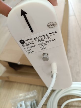 Antena larga Exterior 4G Wonect YY627 LPDS 12dBi