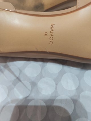 Zapatos de tacón Mango beige