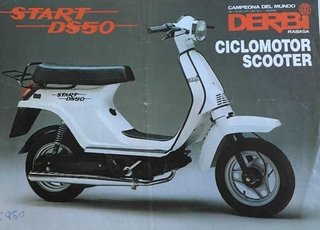 Derbi Start DS 50 Scooter Blanca