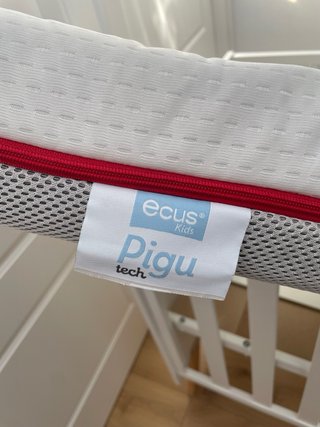 Cuna 60x120 con colchón Ecus Kids