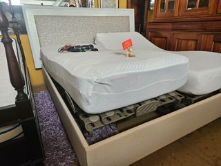 Cama casal elétrica com 2 colchões
