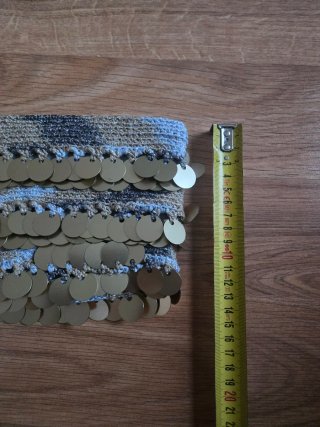 Bolso Crochet Fiesta Dorado