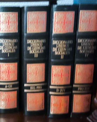 Enciclopedia Diccionario UNESCO ciencias sociales