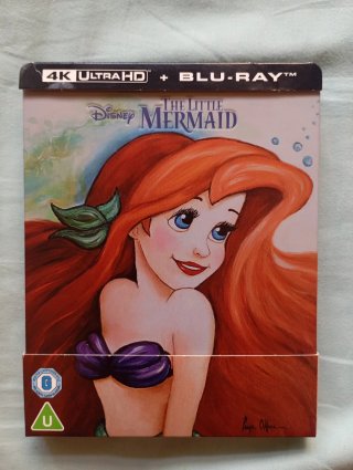La sirenita 4k steelbook