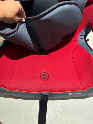 Silla de coche Vivitta gris y roja