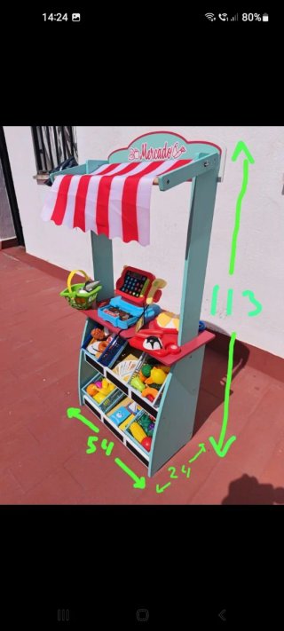 Tienda de Juguete Montessori Mercado teatro guiñol