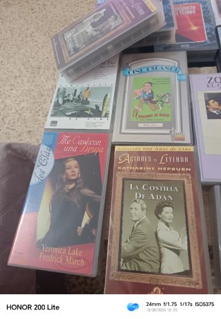 Lote Películas VHS Clásicas